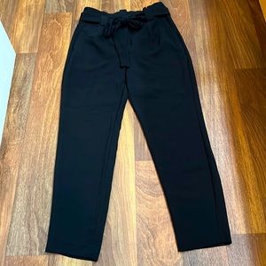 Express High Waisted Paper bag Ankle Pants!!  Worn once!
